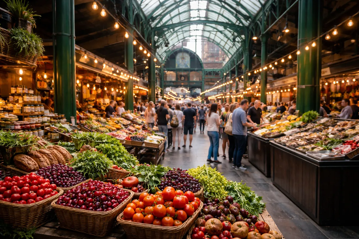 Les plaisirs inattendus des marchés de Londres