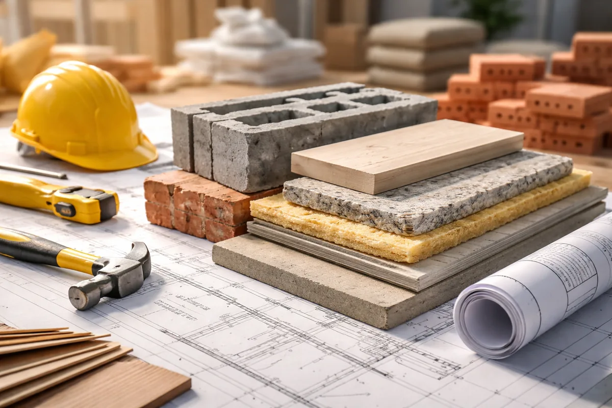 Choisir les bons matériaux pour vos projets de construction