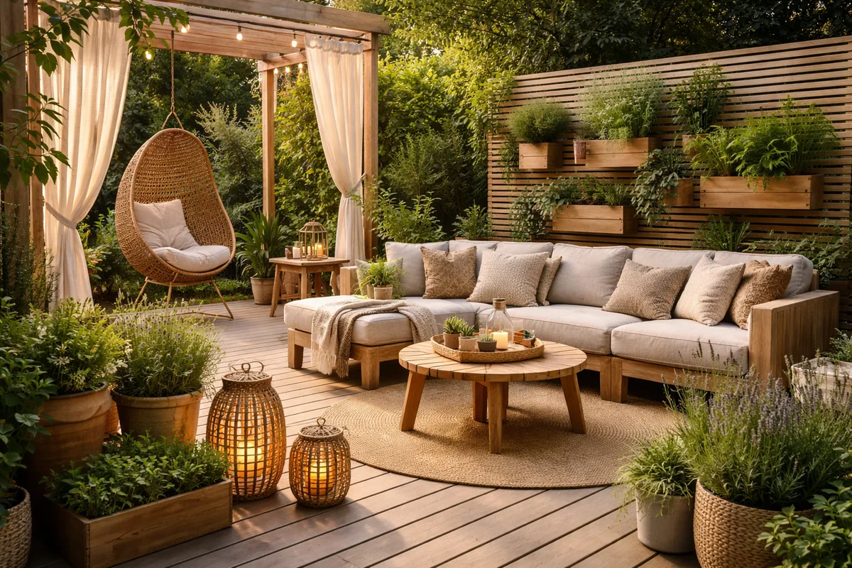 Comment optimiser votre espace extérieur avec des idées de décoration écoresponsables