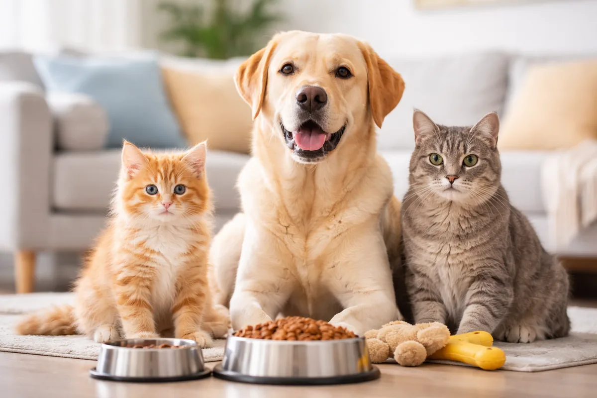 Les besoins spécifiques des animaux de compagnie selon leur âge