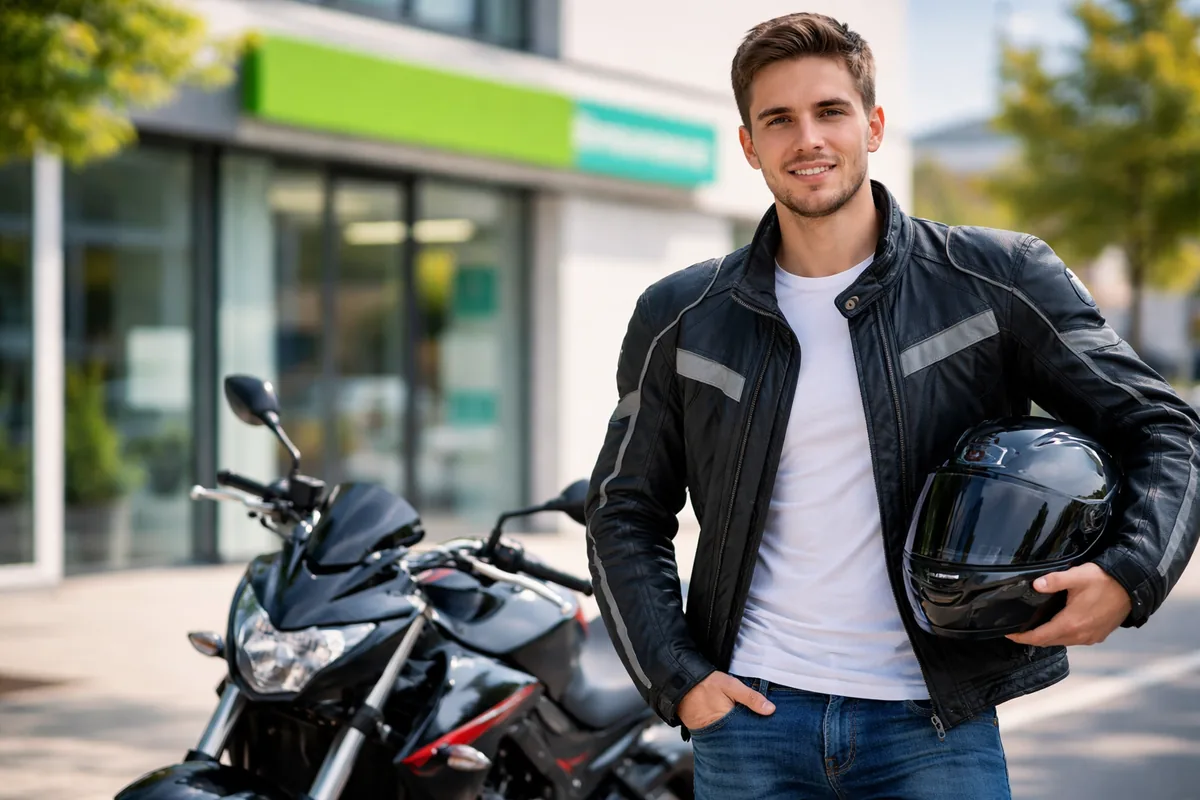 Quelle est la meilleure façon d'assurer une moto pour un conducteur novice ?